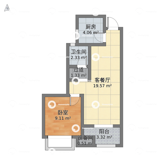 中铁西城北区户型图