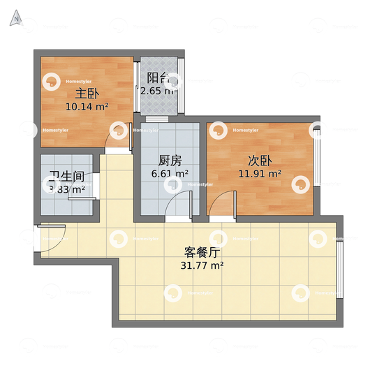 中铁西城小区户型图