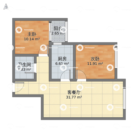 中铁西城小区户型图