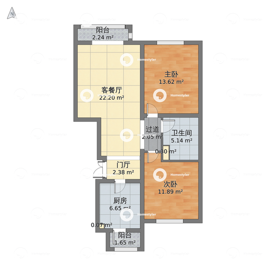 万科四季花城户型图